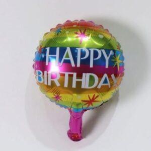 Balão Happy Birthday Pequeno (01)