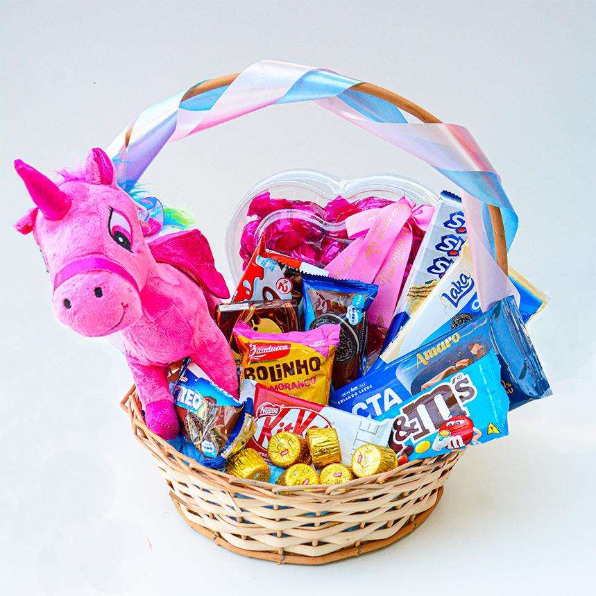 Cesta de Doces - Meninas