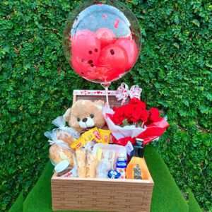 Baú de Café da Manhã com Balão Bubble (02)