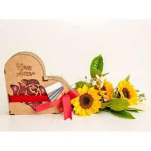 Ramalhete de Girassóis Apaixonado