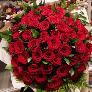 Buquê 50 Rosas Colombianas