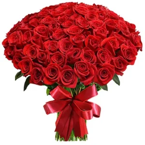 Mega Buquê de 100 Rosas Colombianas
