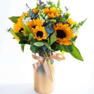 Elegante Arranjo de Girassóis