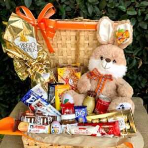 Luxuoso Baú de Páscoa Ferrero Rocher com Chocolates Premium