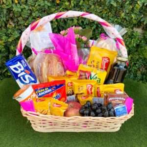 Cesta de Café da Manhã Para Mulher