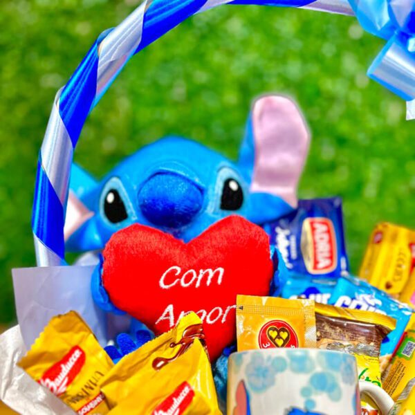 Cesta de Café do Stitch - Imagem 2