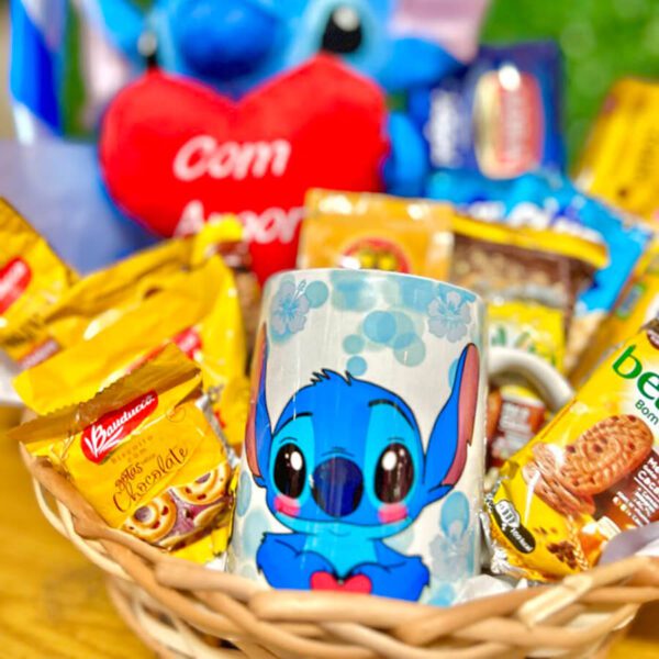 Cesta de Café do Stitch - Imagem 3