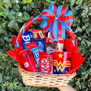 Cesta Mulher Maravilha