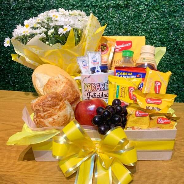 Cesta de Café "Feliz Aniversário" - Imagem 2