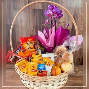 Cesta de Café Especial Mini Orquídea