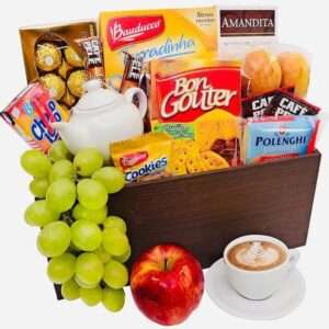 Luxuosa Cesta de Café Diamante