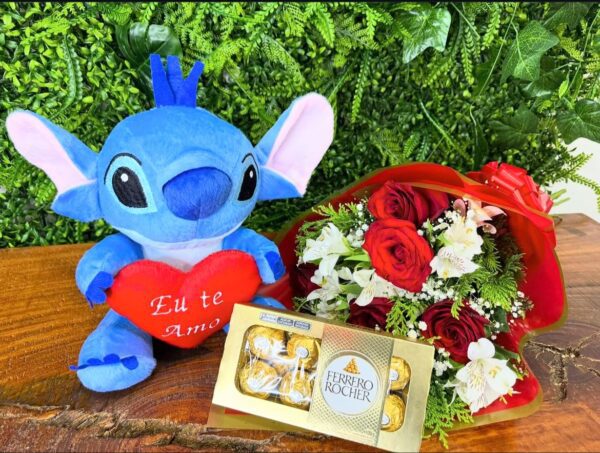 Buquê com Stitch e Ferrero - Imagem 2