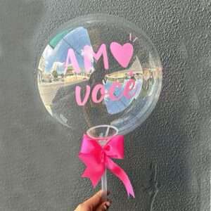 Balão Mini Bubble “Amo Você”