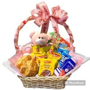 Cesta Café Da Manhã Para Meninas