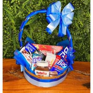 Cesta Delicias De Chocolate Para Homem